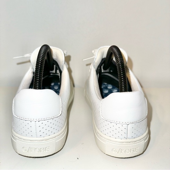 G Fore Womens Perf Durf Golf Shoes Sz 8 White Perforated Leather - Picture 6 of 15